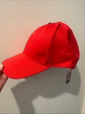 lululemon athletica Red Adjustable Baseball Cap